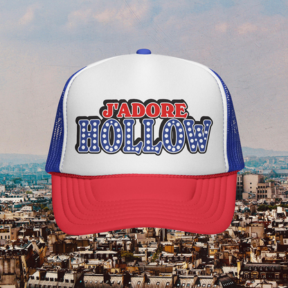 J'Adore Hollow Trucker Cap