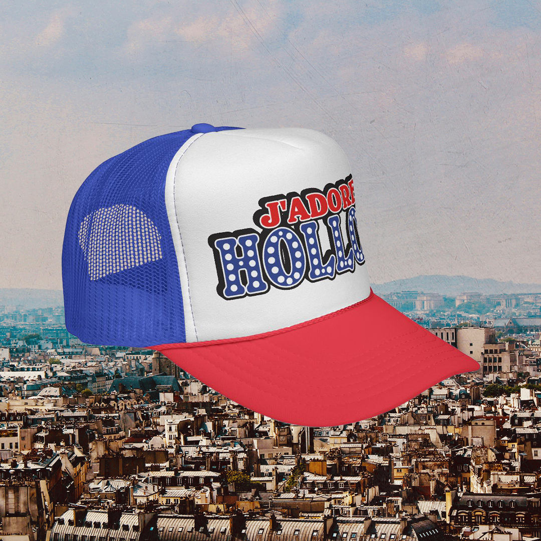 J'Adore Hollow Trucker Cap