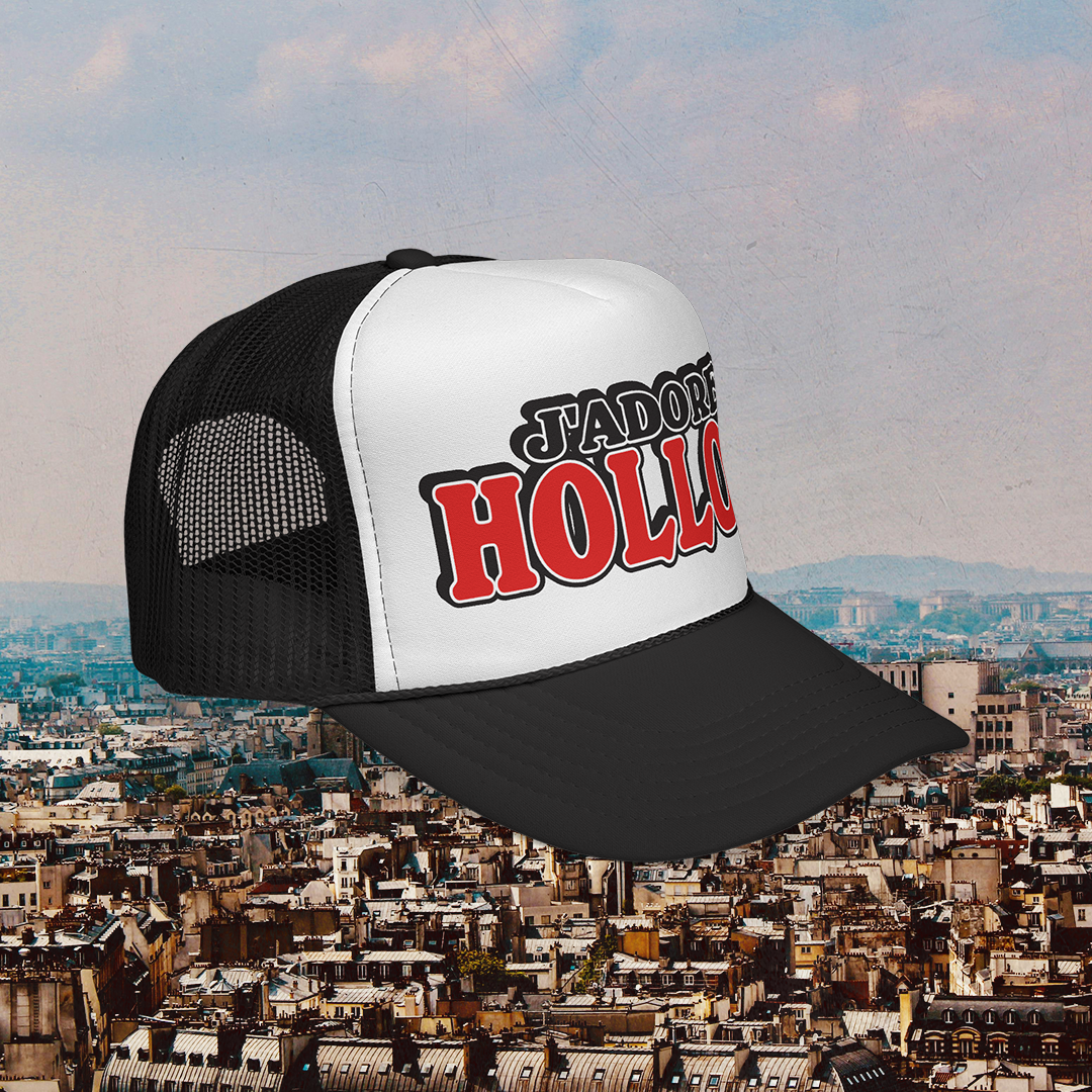 J'Adore Hollow Trucker Cap